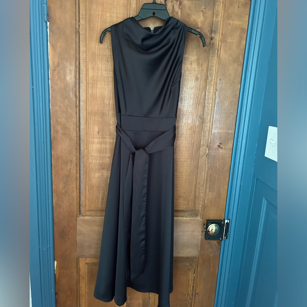 ANTONIO MELANI Black Sleeveless Dress